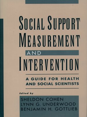 cover image of Social Support Measurement and Intervention